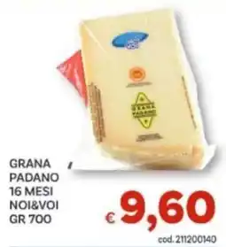 Vivo Supermercati Grana Padano offerta