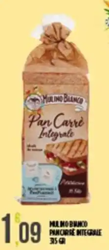 Netto Supermercati Mulino Bianco Pan Carre Integrale offerta
