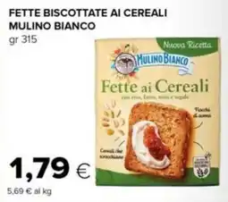 Tigre Fette ai Cereali Mulino Bianco offerta