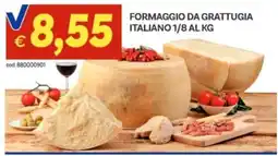 Vivo Supermercati Formaggio da grattugia italiano offerta