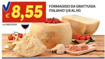 Vivo Supermercati Formaggio da grattugia italiano offerta