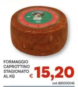 Vivo Supermercati Formaggio Caprottino Stagionato offerta