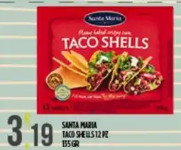 Netto Supermercati Santa Maria taco shells offerta