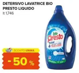 Tigre Detersivo lavatrice bio presto liquido offerta