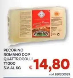 Vivo Supermercati Pecorino Romano Dop Quattrococcoli offerta