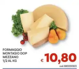 Vivo Supermercati Formaggio Montasio Dop Mezzano offerta