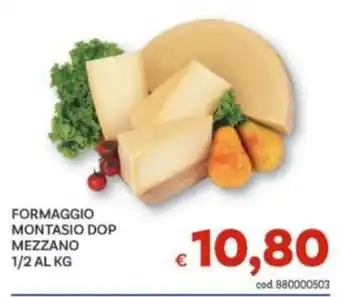 Vivo Supermercati Formaggio Montasio Dop Mezzano offerta
