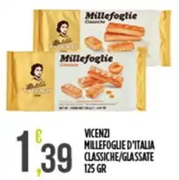 Netto Supermercati Millefoglie classiche Vicenzi offerta