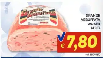 Vivo Supermercati Grande Abbuffata Wuber offerta
