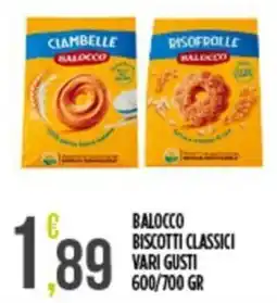 Netto Supermercati Biscotti classici Balocco offerta