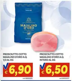 Vivo Supermercati Prosciutto cotto Maialino d'Oro A.Q. offerta