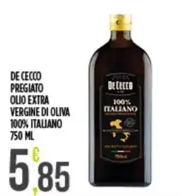 Netto Supermercati De Cecco olio extra vergine di oliva offerta