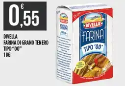 Netto Supermercati Divella farina di grano tenero tipo "00" offerta