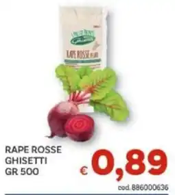 Vivo Supermercati Rape rosse Ghisetti offerta