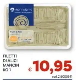 Vivo Supermercati Filetti di Alici marinisieme offerta