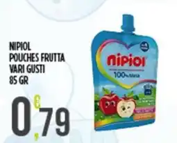 Netto Supermercati Nipiol pouches frutta offerta
