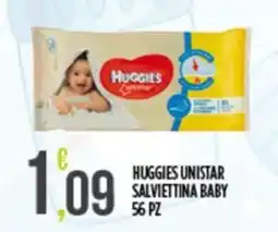 Netto Supermercati Huggies Unistar Salviettina Baby offerta
