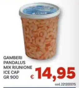 Vivo Supermercati Gamberi pandalus mix riunione ice cap offerta