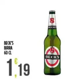 Netto Supermercati Beck's birra offerta
