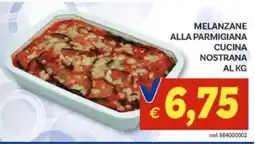 Vivo Supermercati Melanzane alla parmigiana cucina nostrana offerta
