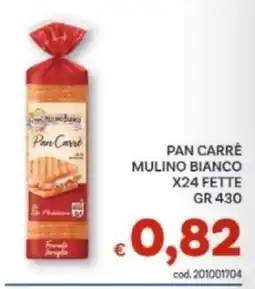 Vivo Supermercati Pan Carrè Mulino Bianco offerta