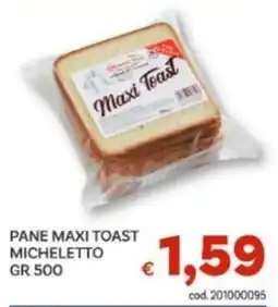 Vivo Supermercati Pane Maxi Toast Micheletto offerta