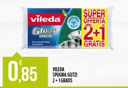 Netto Supermercati Vileda spugna glutzi offerta