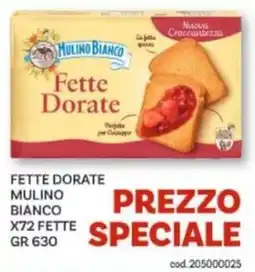 Vivo Supermercati Fette Dorate Mulino Bianco offerta