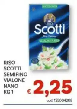 Vivo Supermercati Riso Scotti Semifino Vialone Nano offerta
