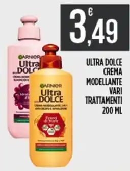 Netto Supermercati Garnier Ultra Dolce crema modellante offerta