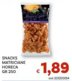 Vivo Supermercati Snacks matriciane offerta