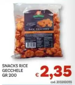 Vivo Supermercati Snacks rice Gecchele offerta