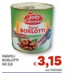 Vivo Supermercati Fagioli Borlotti Jolly Colombani offerta