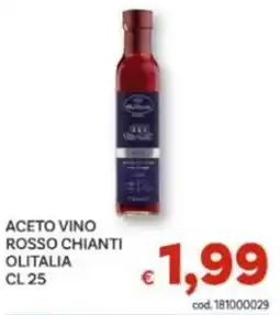 Vivo Supermercati Aceto vino rosso chianti olitalia offerta