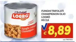 Vivo Supermercati Funghi Trifolati Champignon Logrò offerta