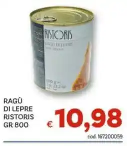 Vivo Supermercati Ragù di lepre Ristoris offerta