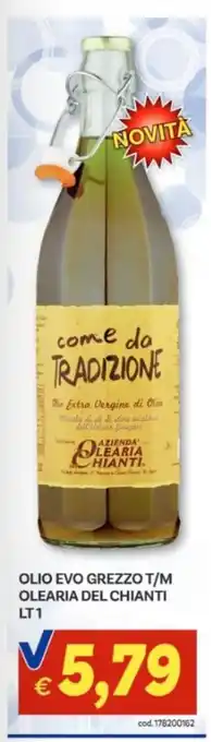 Olio Evo Grezzo T/M Olearia del Chianti