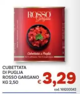 Vivo Supermercati Cubettata di Puglia Rosso Gargano offerta