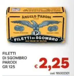 Vivo Supermercati Filetti di sgombro Parodi offerta