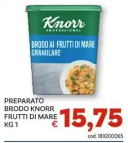 Vivo Supermercati Brodo Knorr frutti di mare granulare offerta