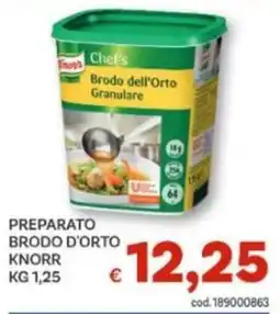Vivo Supermercati Brodo d'orto Knorr offerta
