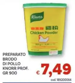 Vivo Supermercati Brodo di pollo Knorr Prof. offerta