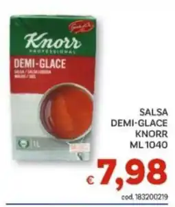 Vivo Supermercati Salsa demi-glace Knorr offerta