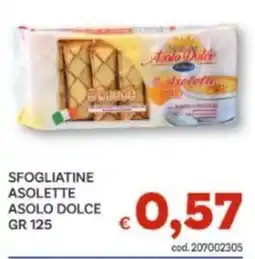 Vivo Supermercati Sfogliatine asolette asolo dolce offerta