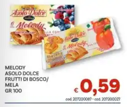 Vivo Supermercati Melody Asolo Dolce offerta