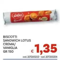 Vivo Supermercati Biscotti sandwich Lotus offerta