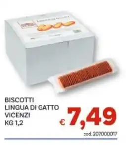 Vivo Supermercati Biscotti lingua di gatto Vicenzi offerta