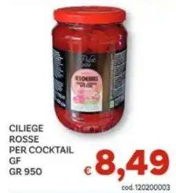 Vivo Supermercati Ciliege rosse per cocktail GF offerta