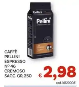 Vivo Supermercati Caffè Pellini Espresso N° 46 Cremoso offerta