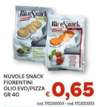 Nuvole snack fiorentini